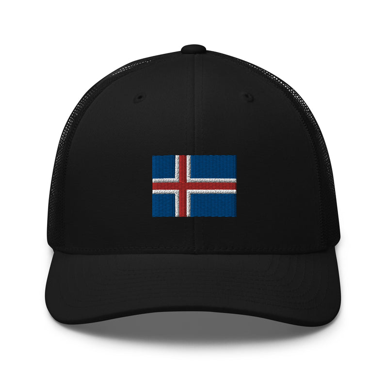 Iceland Flag Trucker Hat