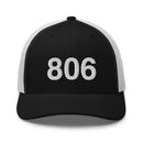 806 Texas Panhandle Area Code Trucker Hat