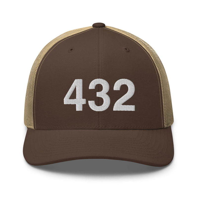 432 West Texas Area Code Trucker Hat