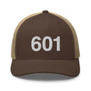 601 Jackson Mississippi Area Code Trucker Hat