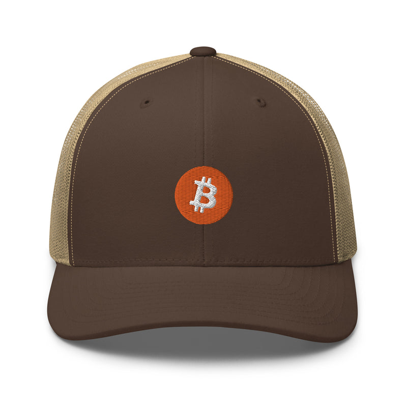 Bitcoin Logo Trucker Hat