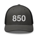 850 Florida Panhandle Area Code Trucker Hat