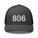 806 Texas Panhandle Area Code Trucker Hat