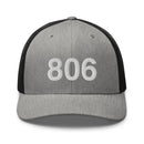 806 Texas Panhandle Area Code Trucker Hat