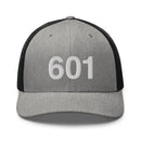 601 Jackson Mississippi Area Code Trucker Hat