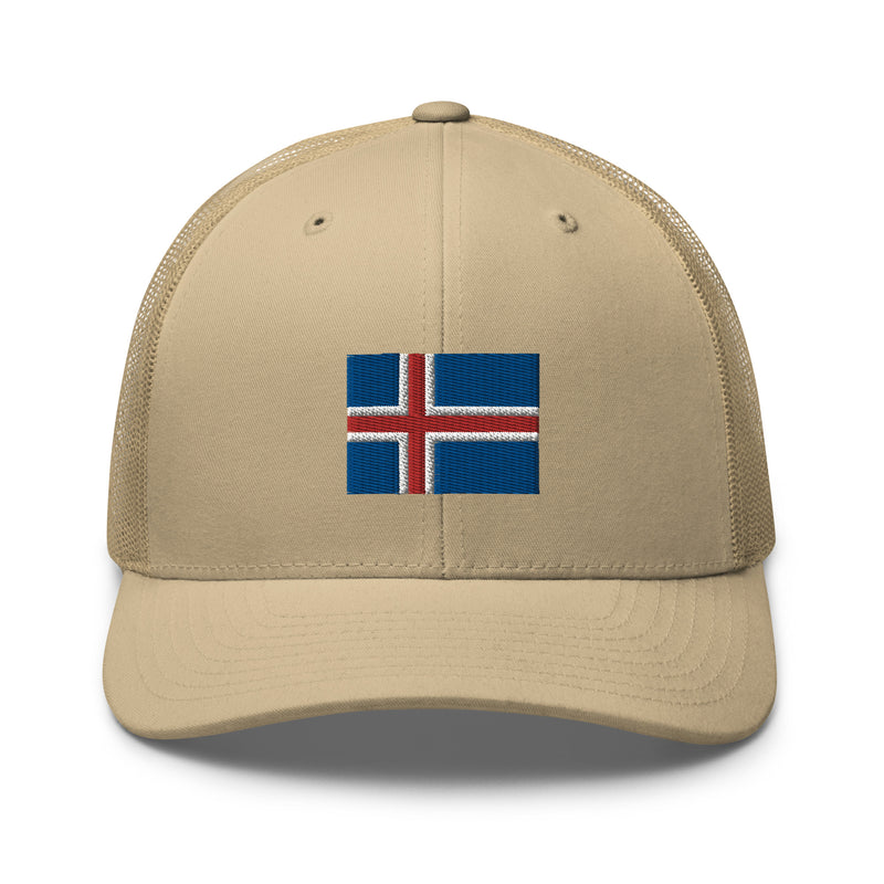 Iceland Flag Trucker Hat