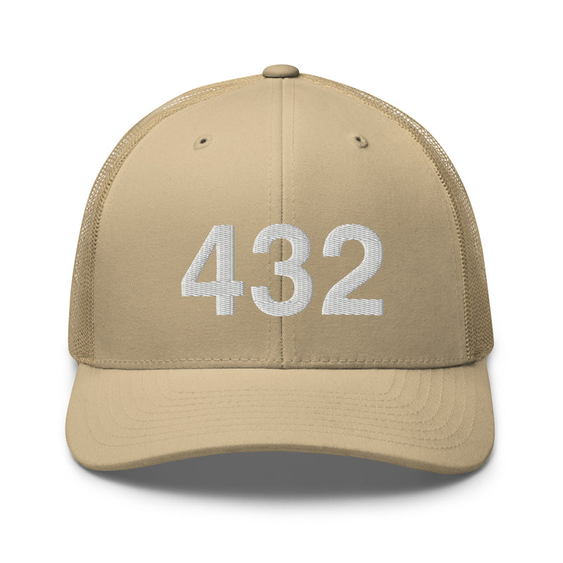 432 West Texas Area Code Trucker Hat