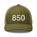 850 Florida Panhandle Area Code Trucker Hat
