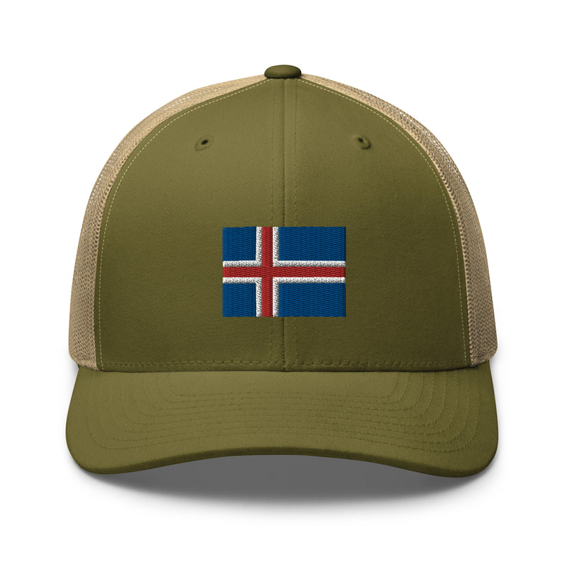 Iceland Flag Trucker Hat