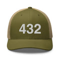 432 West Texas Area Code Trucker Hat