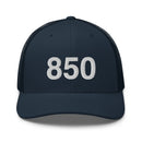 850 Florida Panhandle Area Code Trucker Hat
