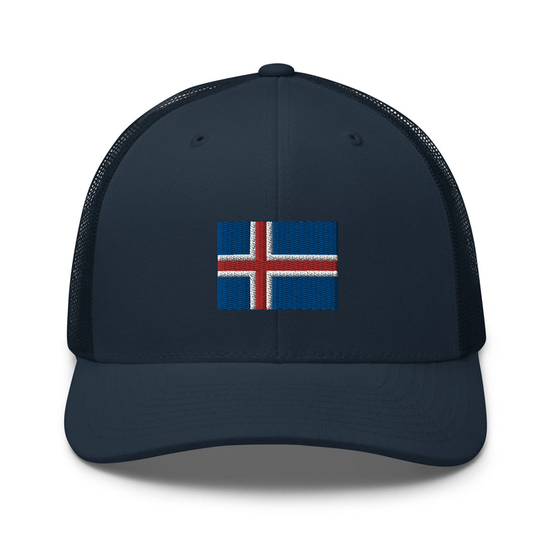 Iceland Flag Trucker Hat