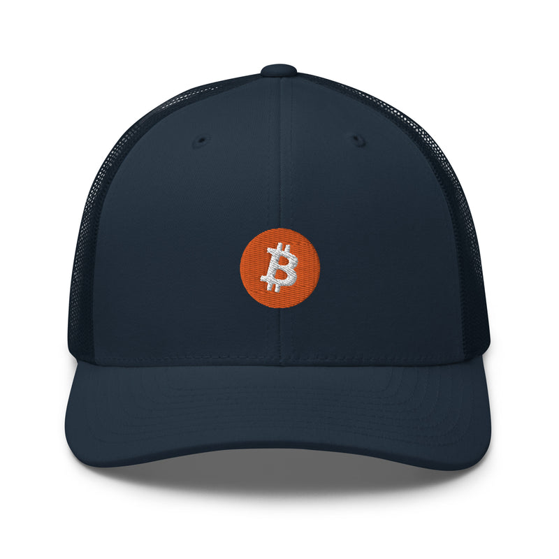 Bitcoin Logo Trucker Hat