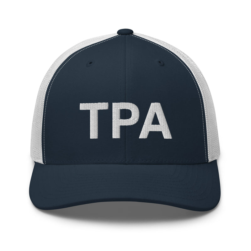 TPA Tampa Bay Airport Code Trucker Hat