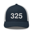 325 Abilene TX Area Code Trucker Hat