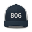 806 Texas Panhandle Area Code Trucker Hat