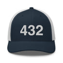 432 West Texas Area Code Trucker Hat