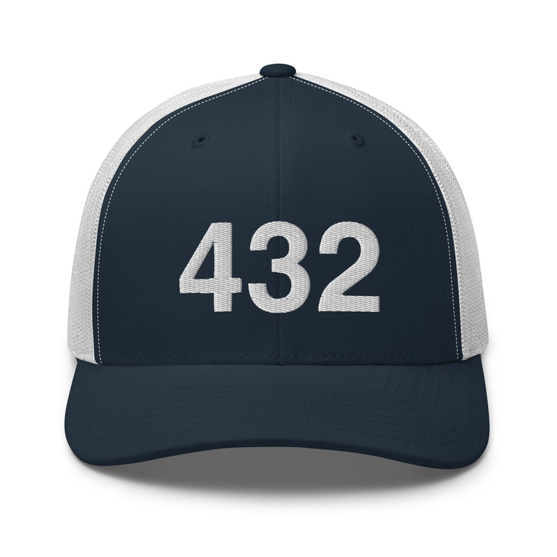 432 West Texas Area Code Trucker Hat