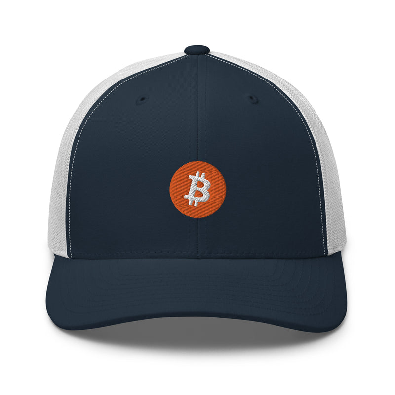 Bitcoin Logo Trucker Hat