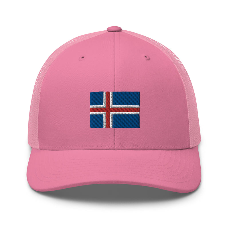 Iceland Flag Trucker Hat