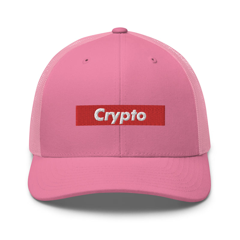 Crypto Box Logo Trucker Hat