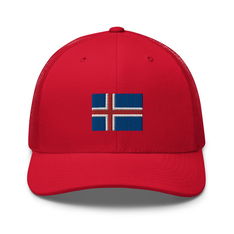 Iceland Flag Trucker Hat