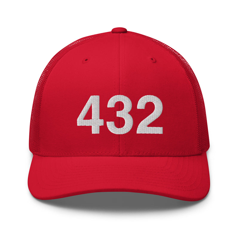 432 West Texas Area Code Trucker Hat