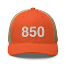 850 Florida Panhandle Area Code Trucker Hat