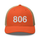 806 Texas Panhandle Area Code Trucker Hat
