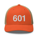 601 Jackson Mississippi Area Code Trucker Hat