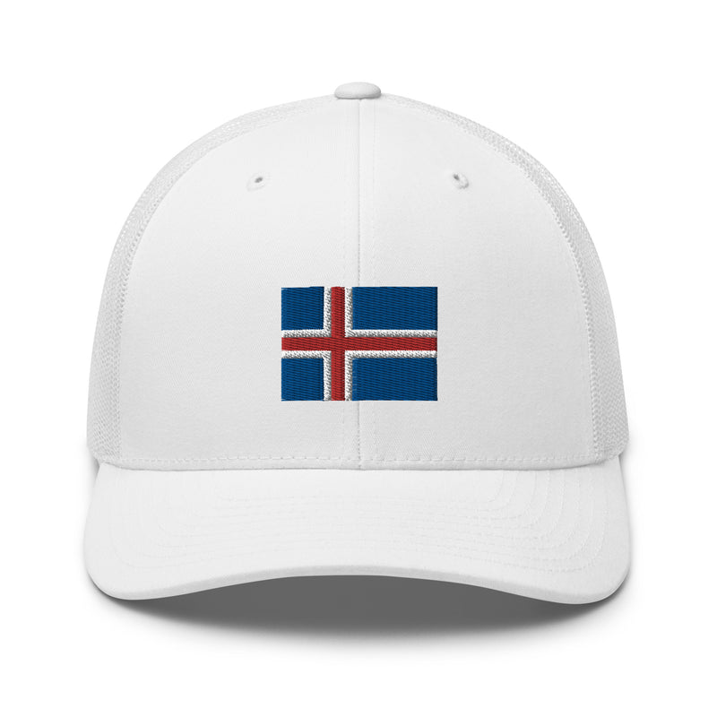 Iceland Flag Trucker Hat