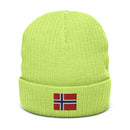 Norway Flag Recycled PolyesterCuffed Beanie