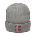 Norway Flag Recycled PolyesterCuffed Beanie