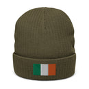 Flag of Ireland Recycled Polyester Cuffed Beanie