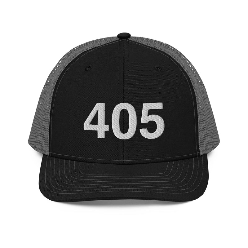 405 Oklahoma Area Code Richardson Trucker Hat