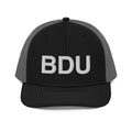 BDU Boulder Airport Code Richardson Trucker Hat