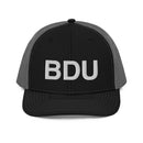 BDU Boulder Airport Code Richardson Trucker Hat