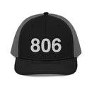 806 Texas Panhandle Area Code Richardson Trucker Hat