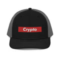 Crypto Box Logo Richardson Trucker Hat