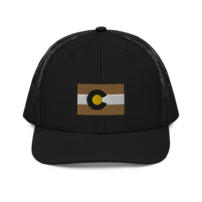 Boulder Colorado Flag Richardson Trucker Hat