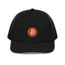 Bitcoin Logo Richardson Trucker Hat
