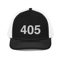 405 Oklahoma Area Code Richardson Trucker Hat