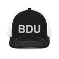 BDU Boulder Airport Code Richardson Trucker Hat