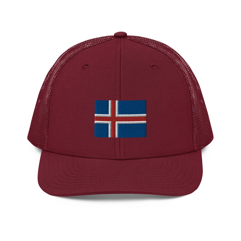 Iceland Flag Richardson Trucker Hat