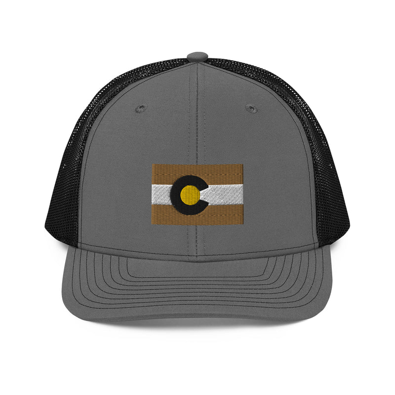 Boulder Colorado Flag Richardson Trucker Hat