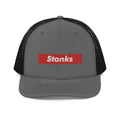 Stonks Box Logo Richardson Trucker Hat