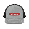 Crypto Box Logo Richardson Trucker Hat