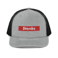 Stonks Box Logo Richardson Trucker Hat