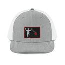 Blackbeard Pirate Flag Richardson Trucker Hat