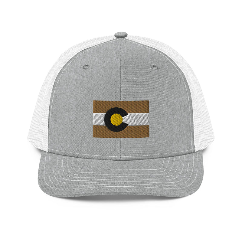 Boulder Colorado Flag Richardson Trucker Hat